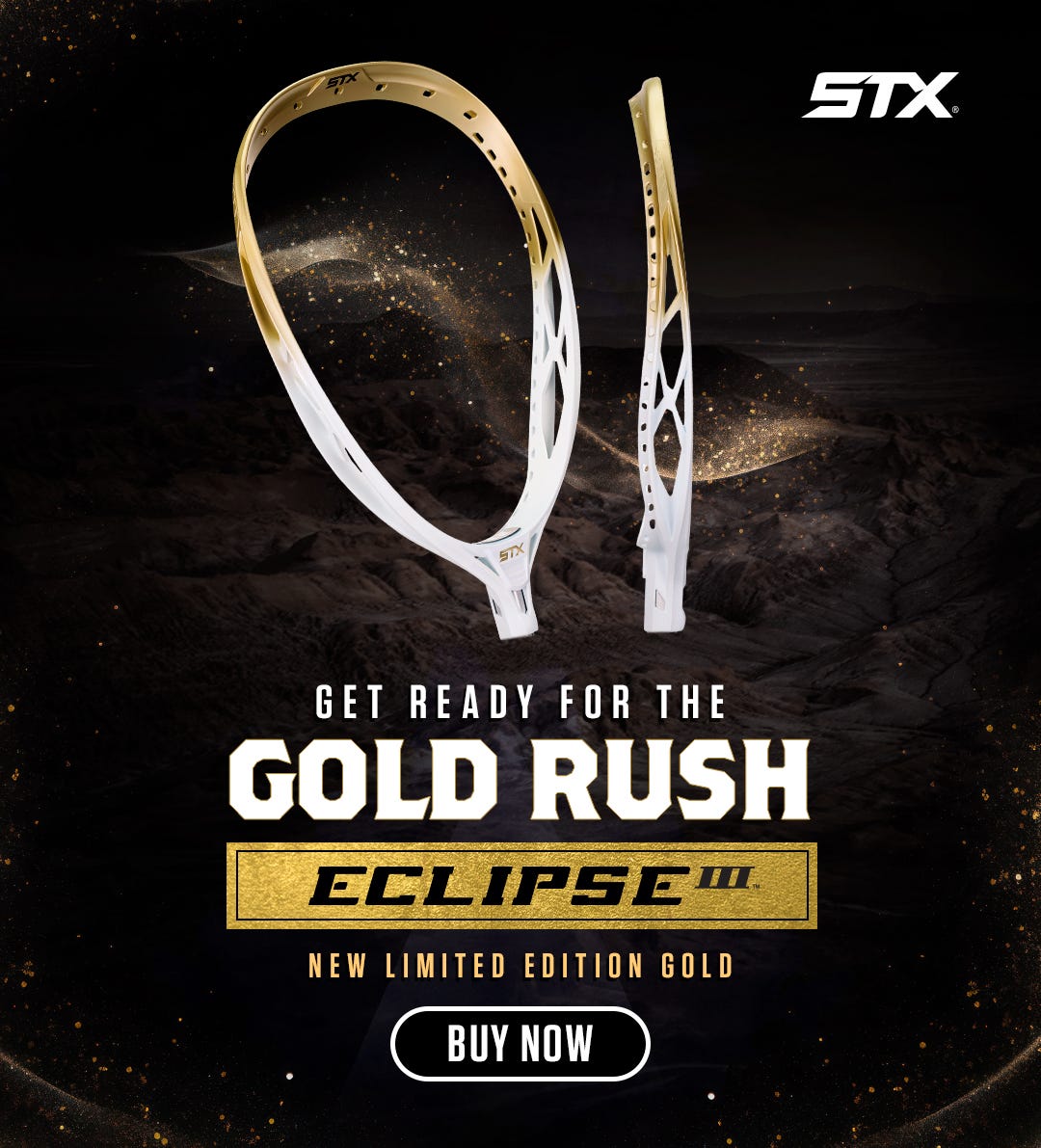 STX Eclipse 3 LE Unstrung Goalie Lacrosse Head