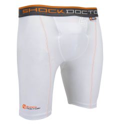 Shock Doctor Compression Short Cup Youth with AirCore - Black M