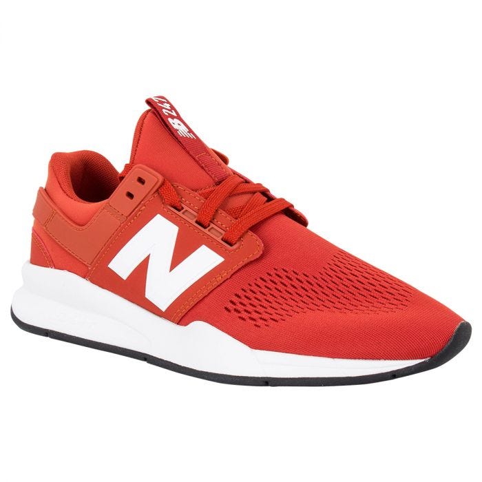 new balance mens red shoes