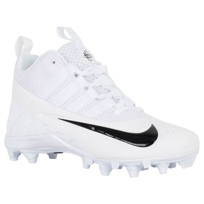 nike alpha cleats white online -