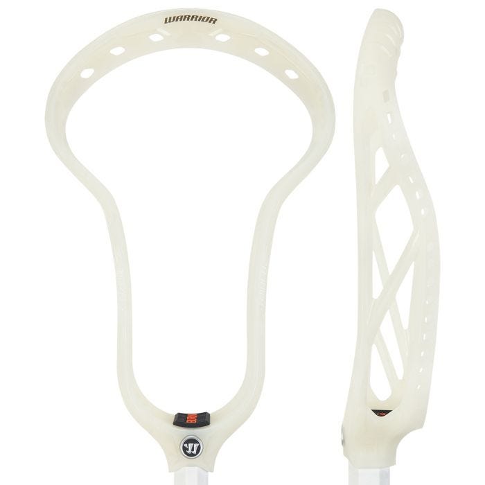 Warrior Burn Formula Unstrung Lacrosse Head - Clear