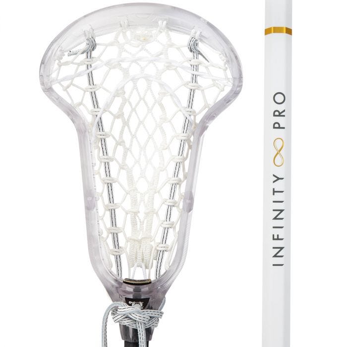 ECD Infinity Pro Lacrosse Women's Stick - Clear