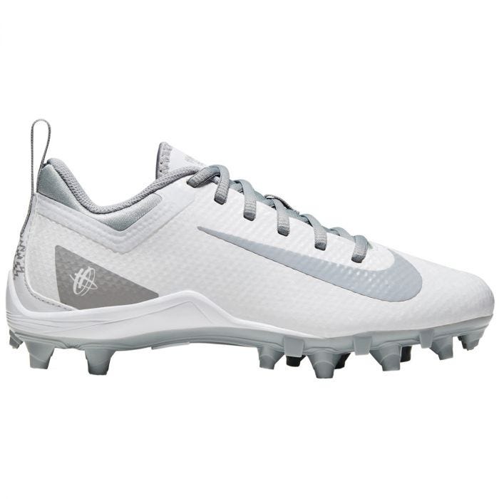white youth cleats