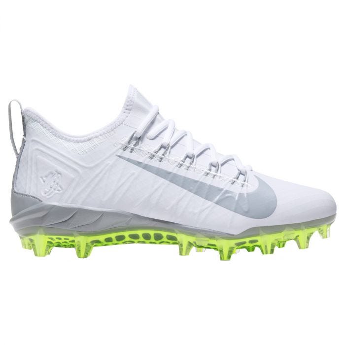 white lax cleats