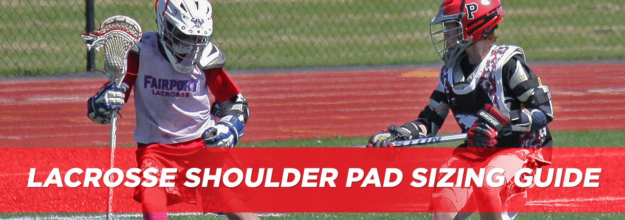 Lacrosse Shoulder Pad Sizing Guide & Chart
