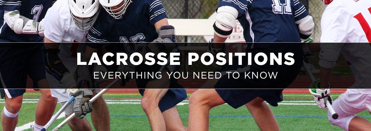 Lacrosse Positions: Attack, Midfield and Defense LAX Positions